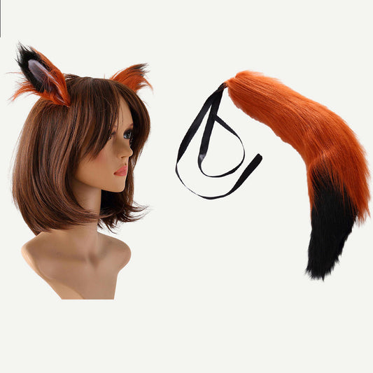 Anime Zootopia The Fox Nick Cosplay Accessories Ears and Tails - 未标题-1-恢复的.jpg