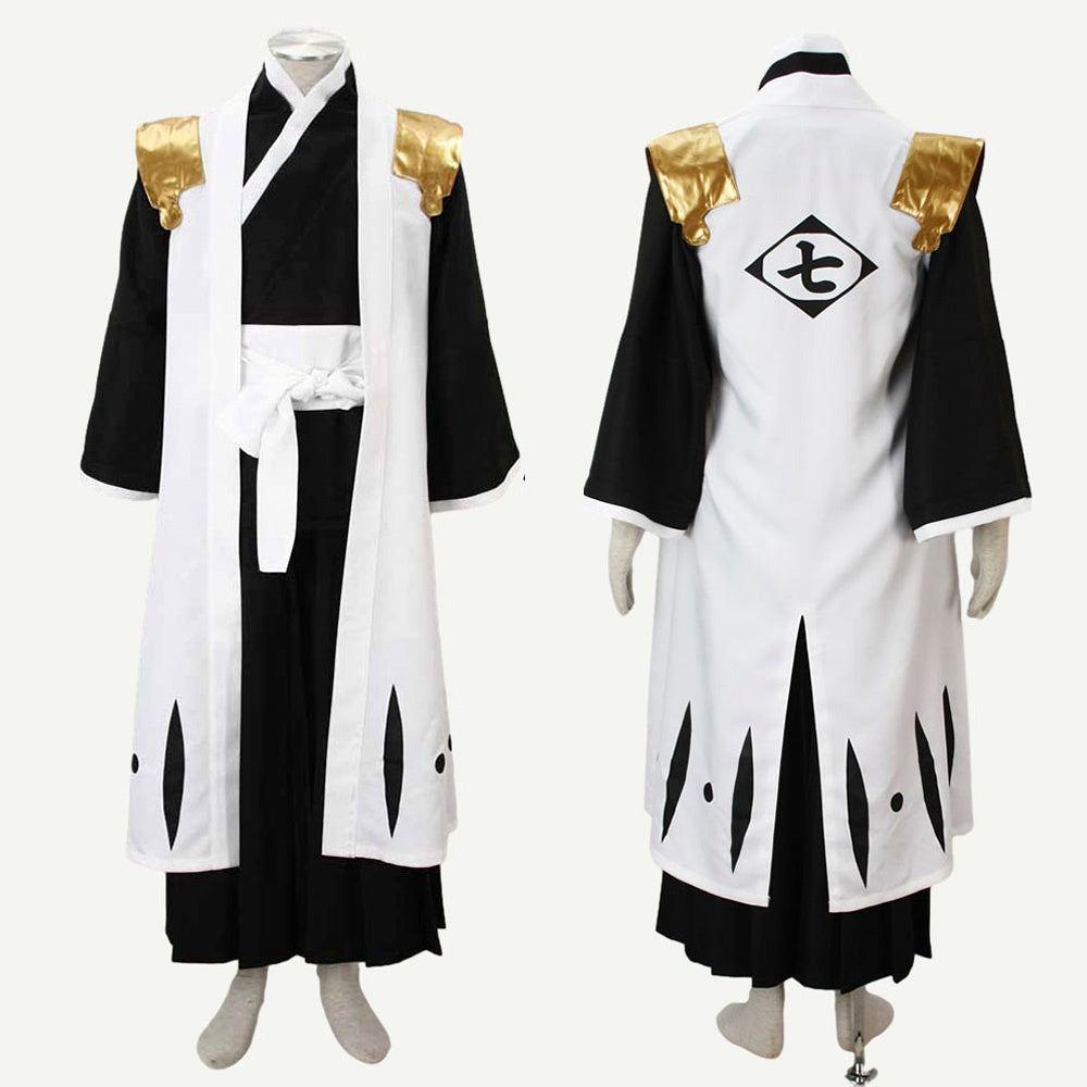 Anime Soul Reaper Golden Shoulder Armor Beast Swordsman Cosplay Costume Set for Men Kids - 未标题-1.jpg