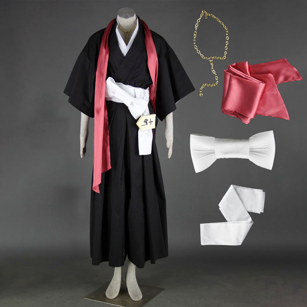 Anime Soul Reaper 10th Unit Deputy Commander Blonde Swordswoman Cosplay Costume for Women Kids - 未标题-1.jpg