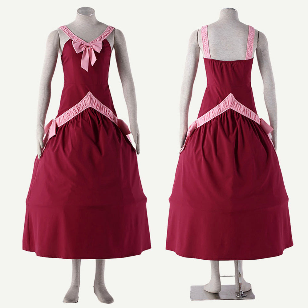 Anime Fairy Tail Mirajane Strauss Cosplay Costume Dress for Women & Kids - 未标题-1.jpg