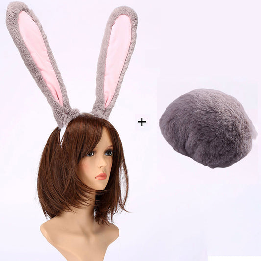 Anime Zootopia Rabbit Hopps Judy Cosplay Accessories Ears and Tails - 未标题-1-恢复的.jpg