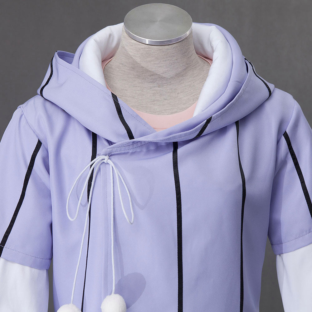 Anime White-Eyed Gentle Ninja as Mother Cosplay Costume for Women Kids image 2