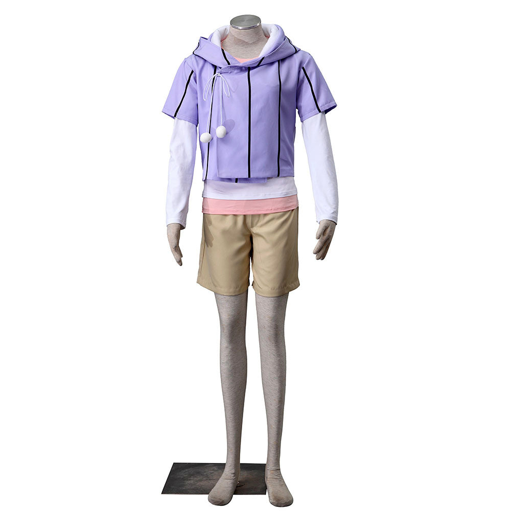 Anime White-Eyed Gentle Ninja as Mother Cosplay Costume for Women Kids image 6