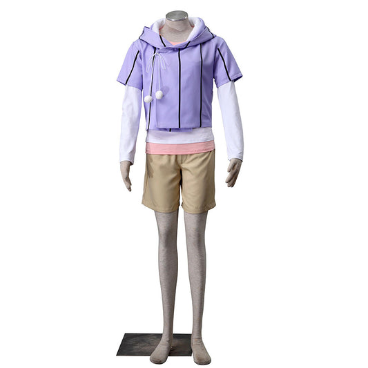 Anime White-Eyed Gentle Ninja as Mother Cosplay Costume for Women Kids image 6