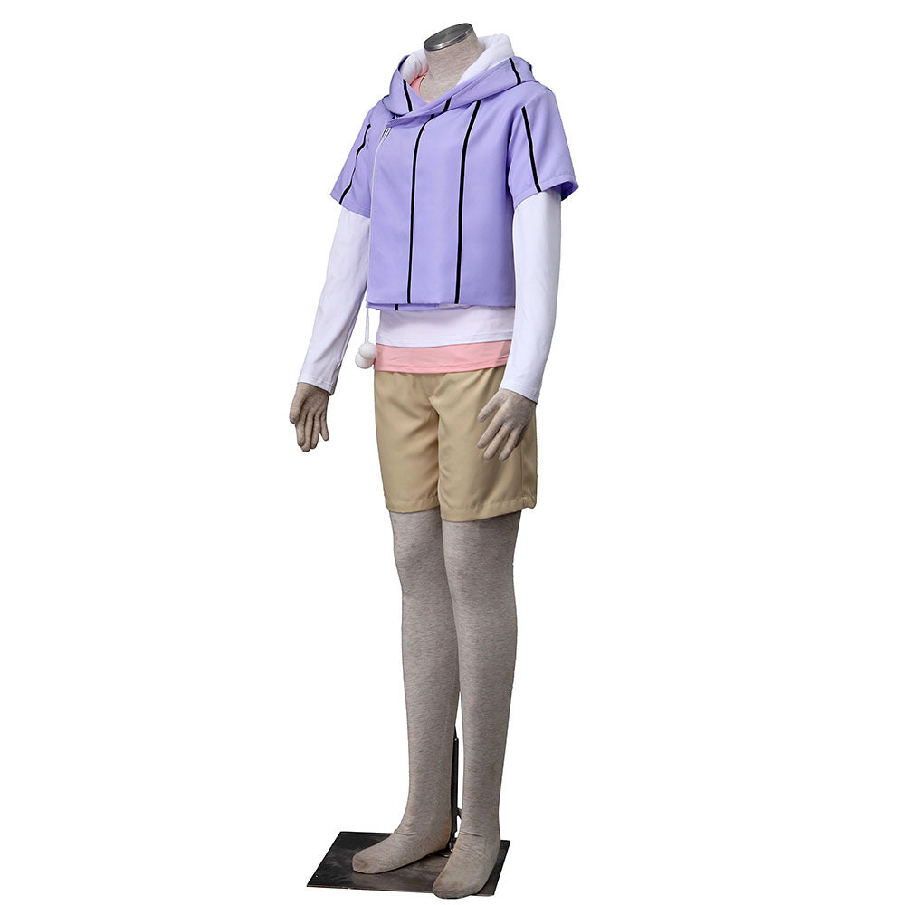 Anime White-Eyed Gentle Ninja as Mother Cosplay Costume for Women Kids image 9