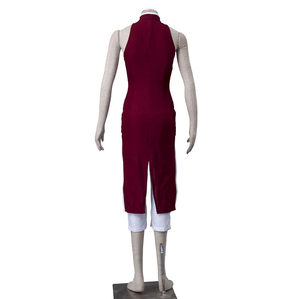 Anime Pink Cherry Blossom Medical Kunoichi as Mother Cosplay Costume for Women Kids image 2