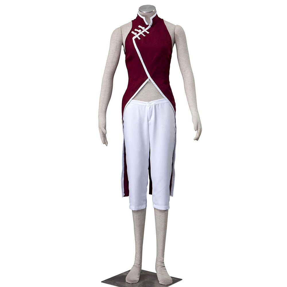 Anime Pink Cherry Blossom Medical Kunoichi as Mother Cosplay Costume for Women Kids image 5
