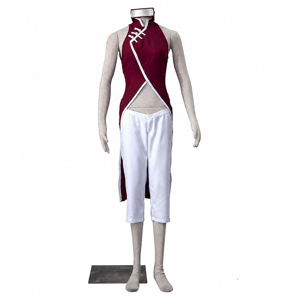 Anime Pink Cherry Blossom Medical Kunoichi as Mother Cosplay Costume for Women Kids image 6
