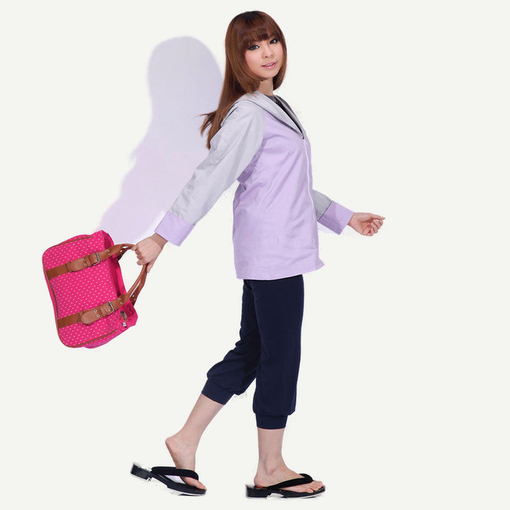 Light Purple Gentle Fist Kunoichi cosplay costume image 8