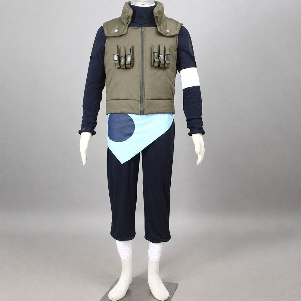 Anime Bearded Twin Blade Props Ninja Cosplay Costume for Men Kids image 6