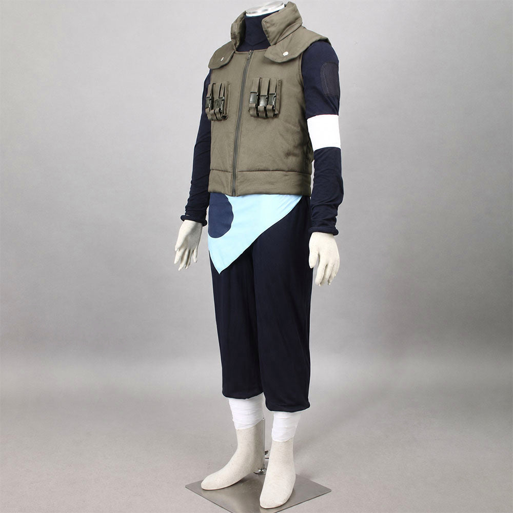 Anime Bearded Twin Blade Props Ninja Cosplay Costume for Men Kids image 7