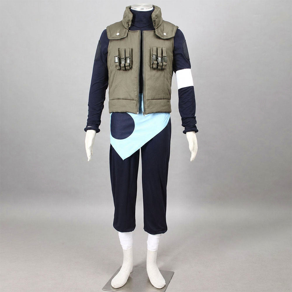 Anime Bearded Twin Blade Props Ninja Cosplay Costume for Men Kids image 11