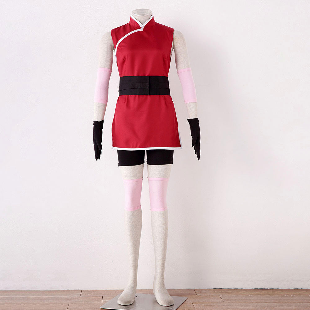 Anime Movie Cherry Blossom Medical Kunoichi Cosplay Costume Dress for Women Kids image 4