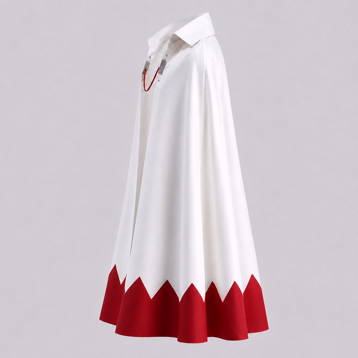 Anime 7th Village Leader Ninja Cosplay Costume Cloak with Leader Hat for Adults Kids image 9
