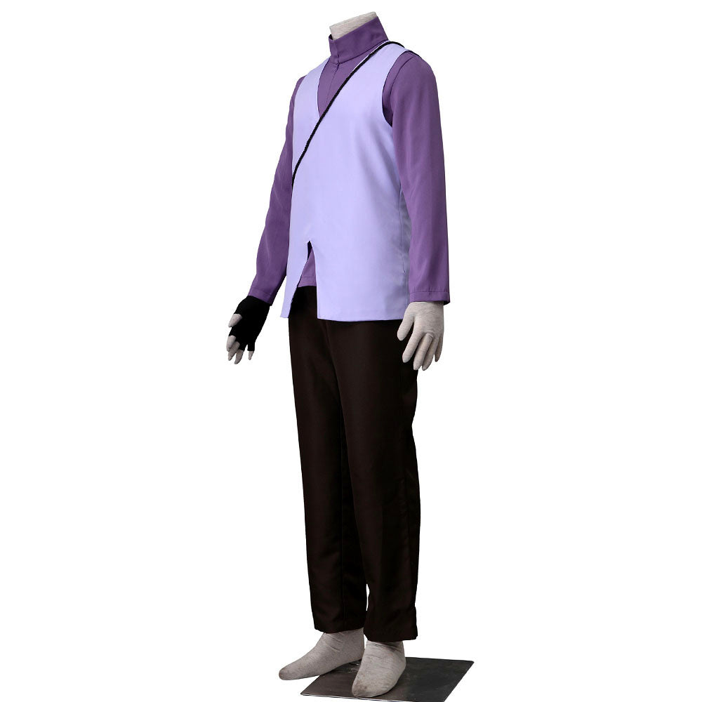 Anime Next Gen One-Armed Avenger Ninja as Father Cosplay Costume for Men Kids image 9