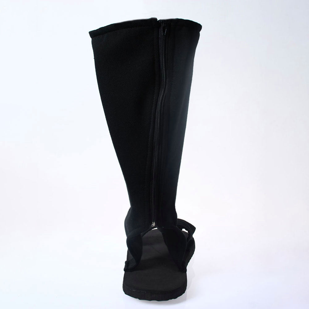 Anime Red-Eyed Avenger Rogue Ninja Open Toe Cosplay Costume Boots for Adults Kids image 2