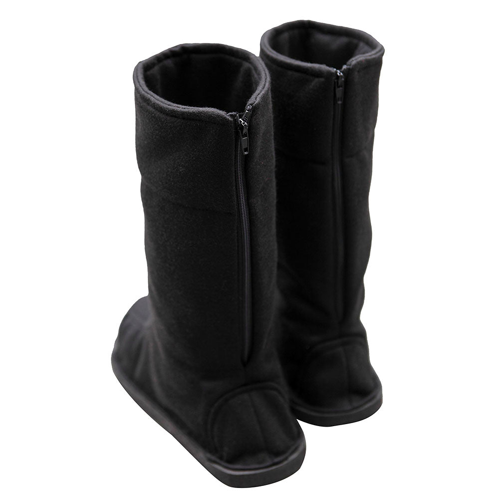 Anime Desert Wind Giant Fan Kunoichi Open Toe Cosplay Boots for Adults Kids image 2