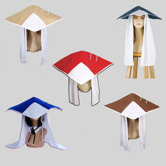 Anime Ninja Village Leaders Cosplay Costume Hat for Adults Halloween image 1