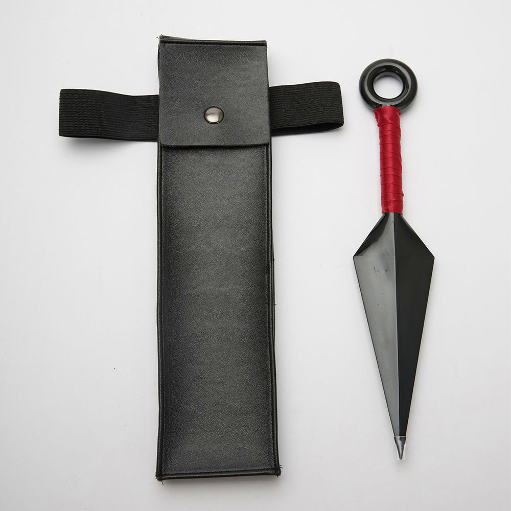Anime Leaf Village Ninja Leg Bag Kunai Cosplay Accessories image 3
