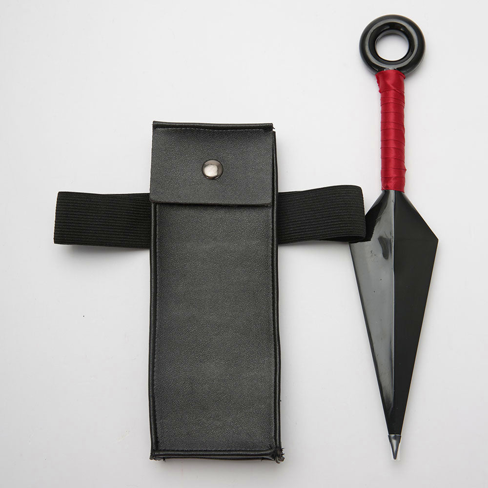 Anime Leaf Village Ninja Leg Bag Kunai Cosplay Accessories image 5