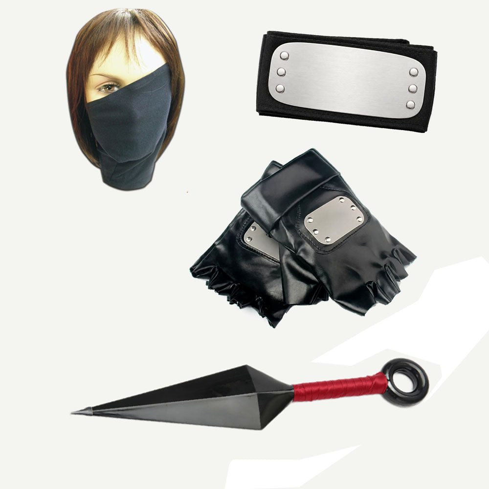 Anime One-Eye Masked Copy Ninja Cosplay Accessories for Halloween image 6