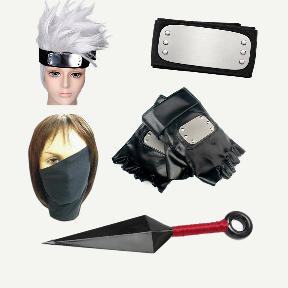 Anime One-Eye Masked Copy Ninja Cosplay Accessories for Halloween image 7