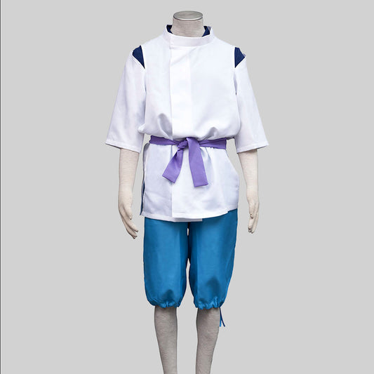 Anime Spirit Realm The White Dragon Haku Cosplay Costume For Men Kids product image 1