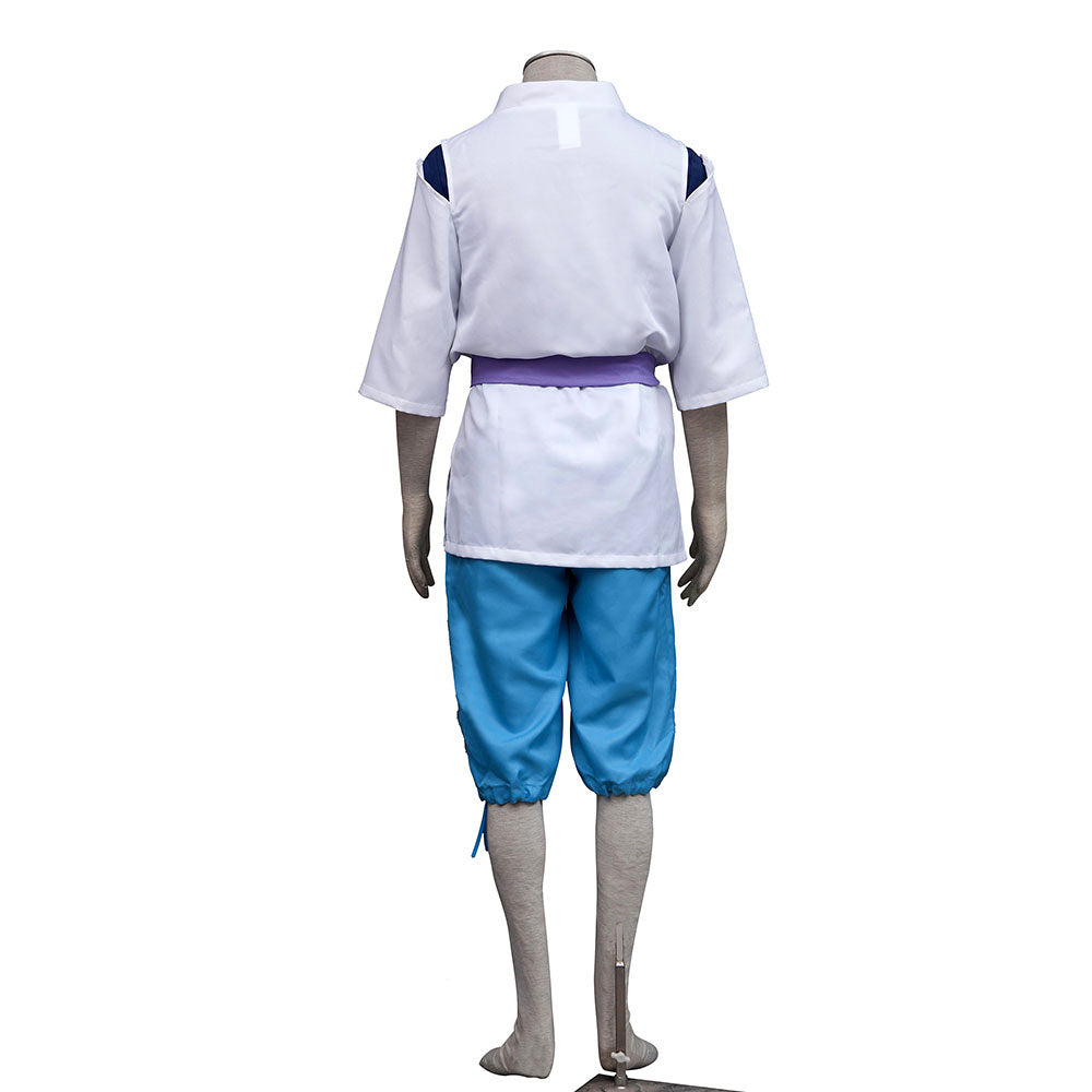 Anime Spirit Realm The White Dragon Haku Cosplay Costume For Men Kids product image 4