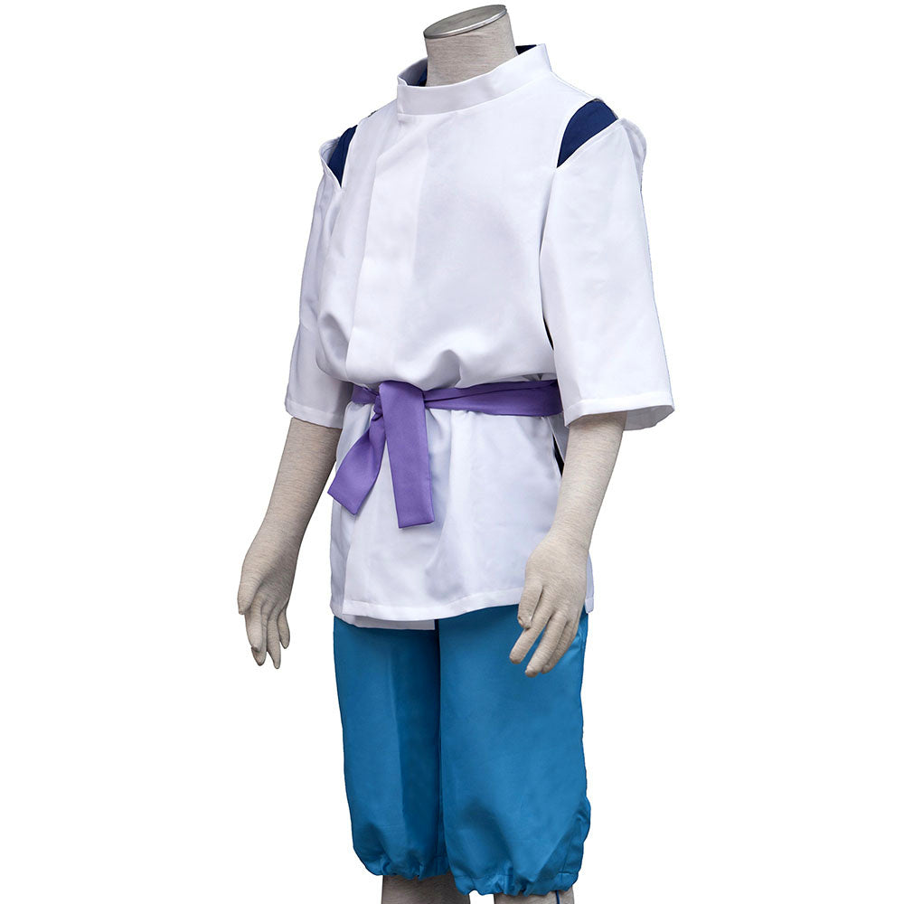 Anime Spirit Realm The White Dragon Haku Cosplay Costume For Men Kids product image 6