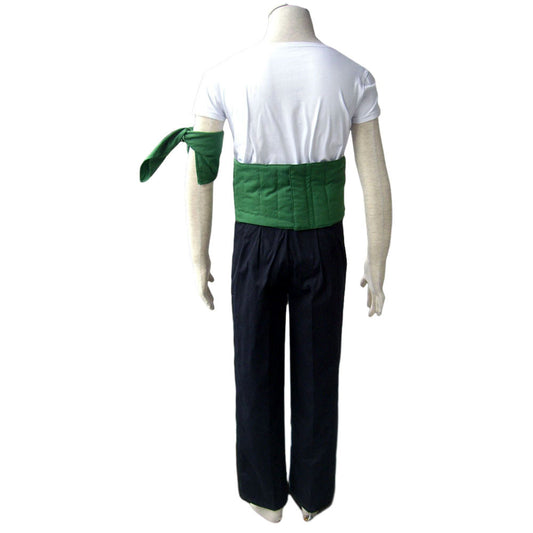 Anime Ocean Adventure Green 3-Sword Swordsman Pirate Cosplay Costume for Men Kids product image 4