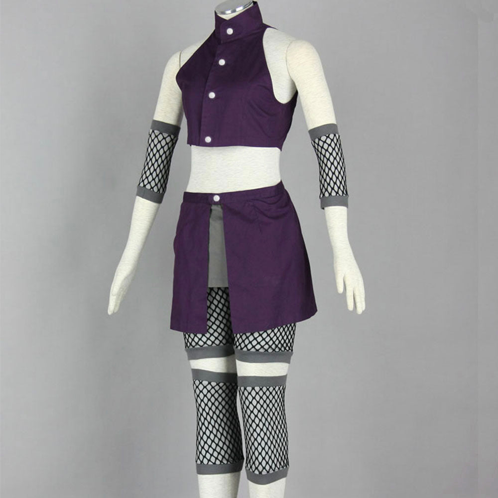 Anime Leaf Village Mind Control Kunoichi Cosplay Costume for Men Kids product image 8