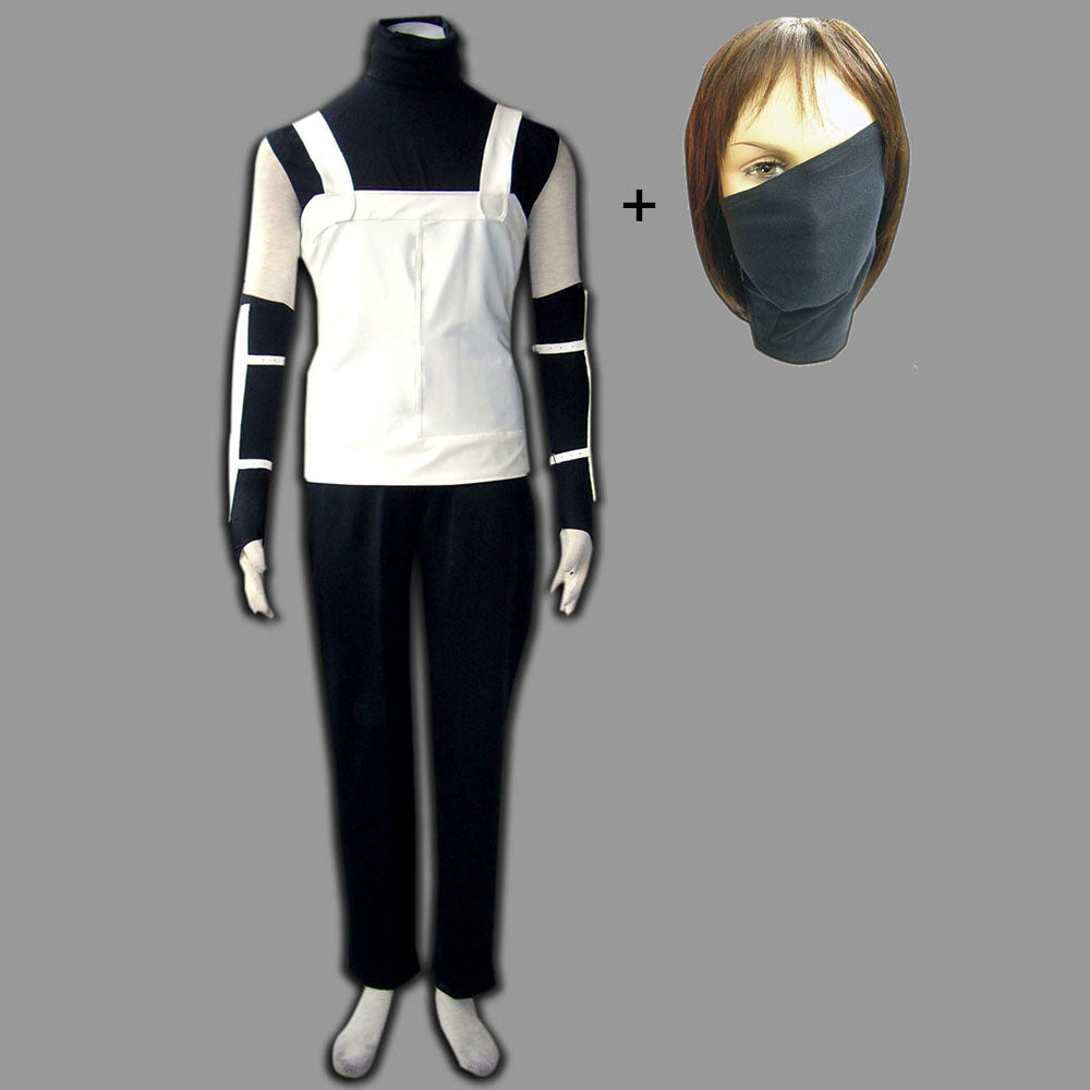 Anime Copy Ninja Black Ops Style Cosplay Costume with Mask Men Kids product image 1