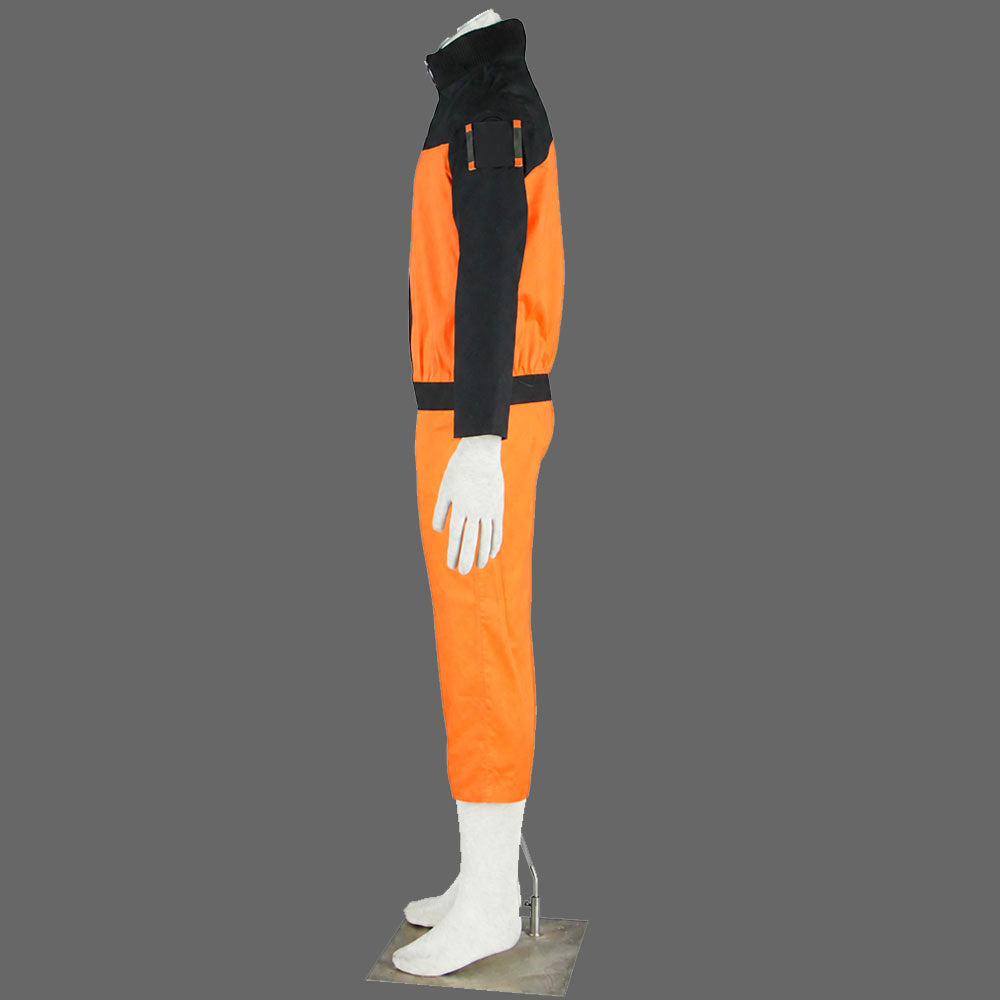 Anime Fox Spirit Ninja Cosplay Teen Orange Combat Uniform Costume Adults Kids - product image 4