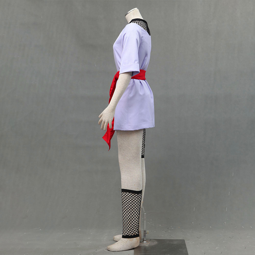 Anime Sand Village Giant Fan Kunoichi Exam Cosplay Costume Set For Women Kids product image 9