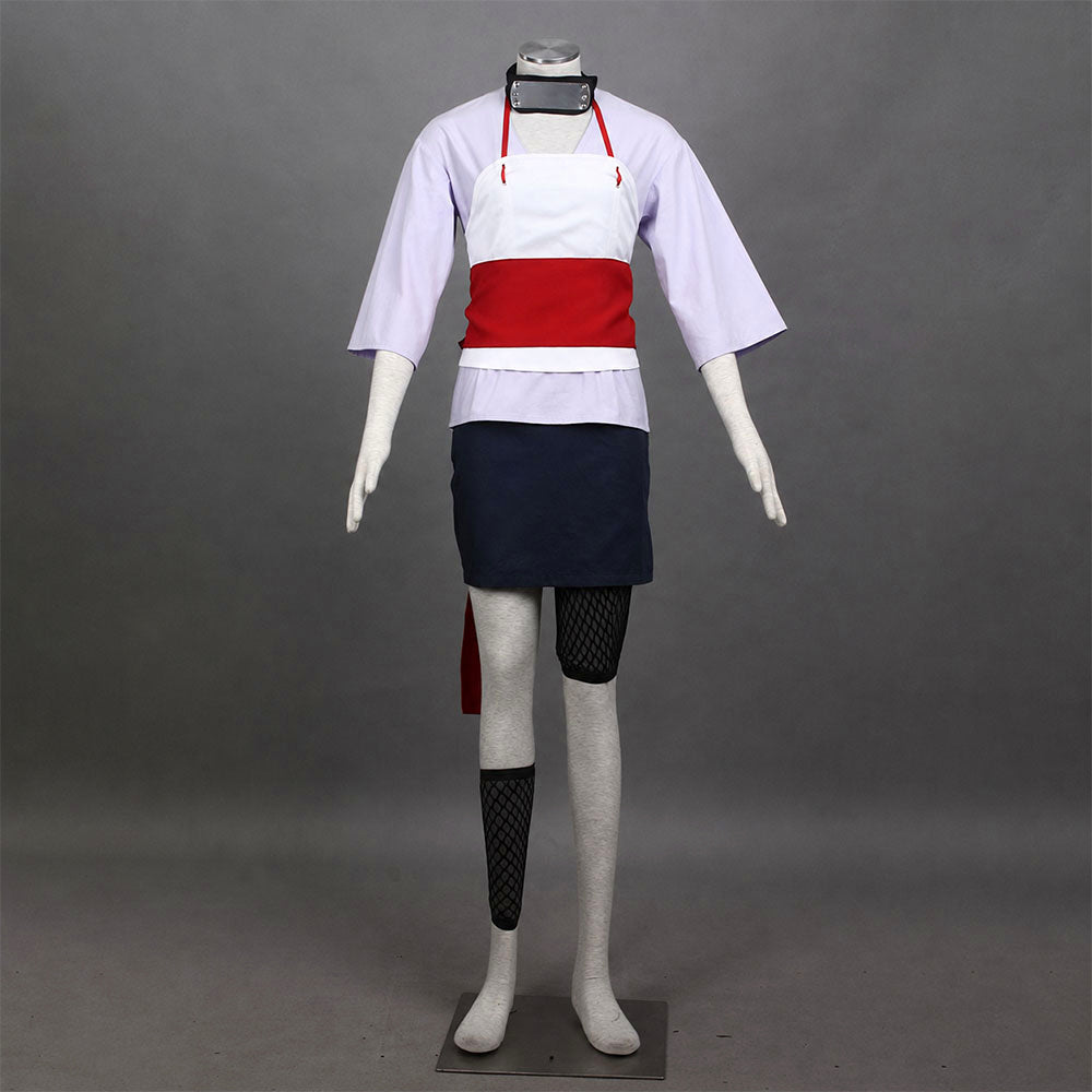 Anime Sand Village Giant Fan Kunoichi Cosplay Costume for Women Kids product image 1