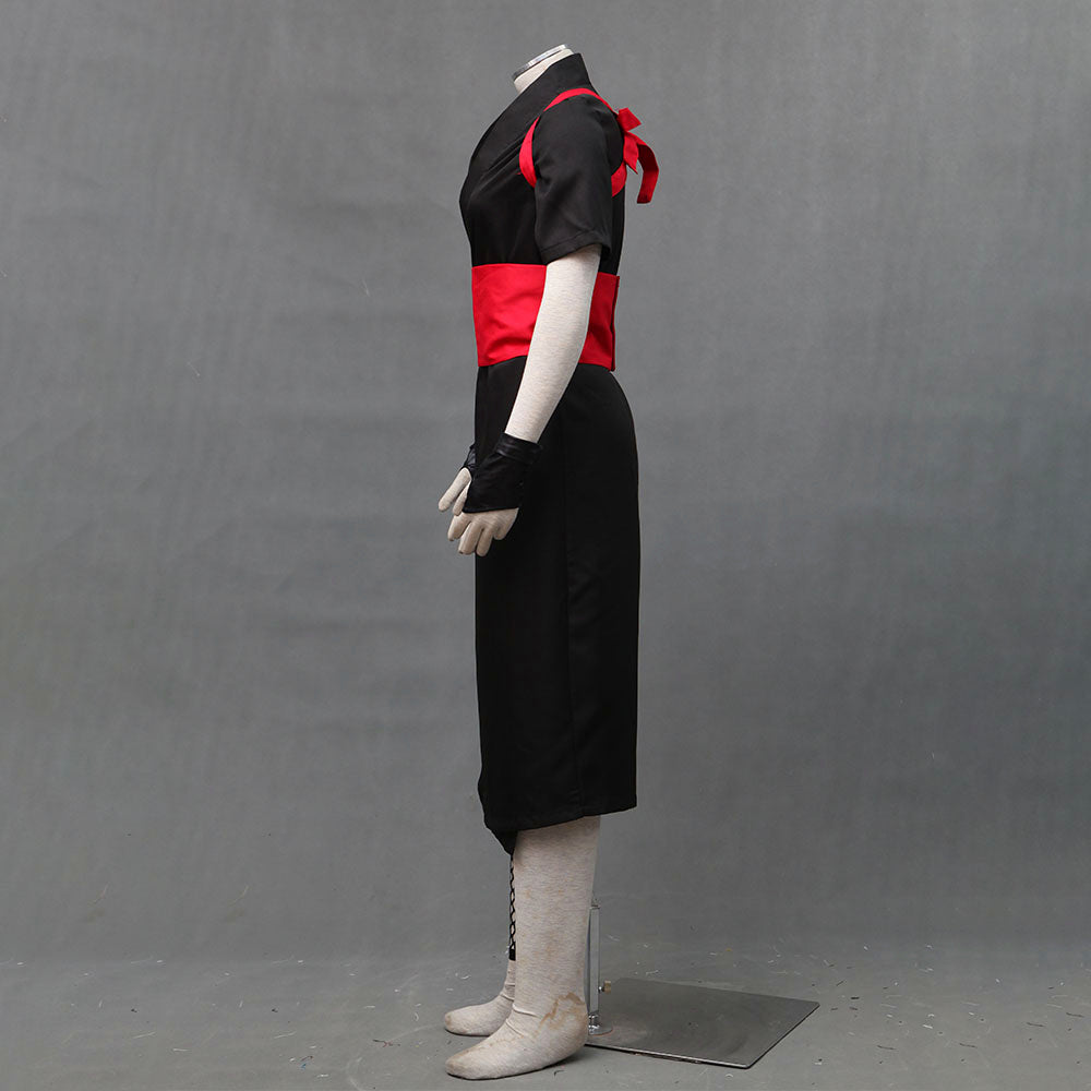 Anime Sand Village Giant Fan Master Girl Cosplay Cosutme Black Outfit for Women Kids product image 10