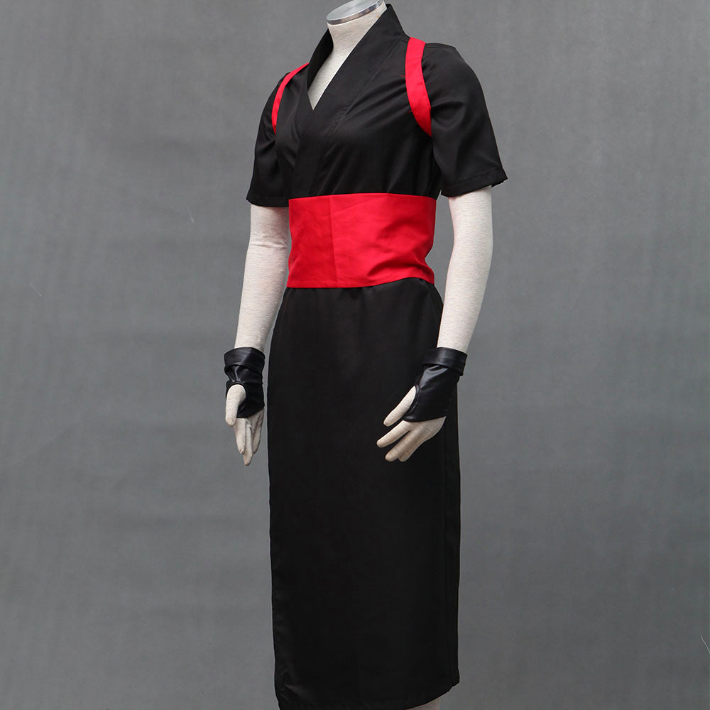 Anime Sand Village Giant Fan Master Girl Cosplay Cosutme Black Outfit for Women Kids product image 11