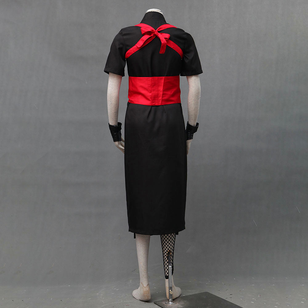 Anime Sand Village Giant Fan Master Girl Cosplay Cosutme Black Outfit for Women Kids product image 9