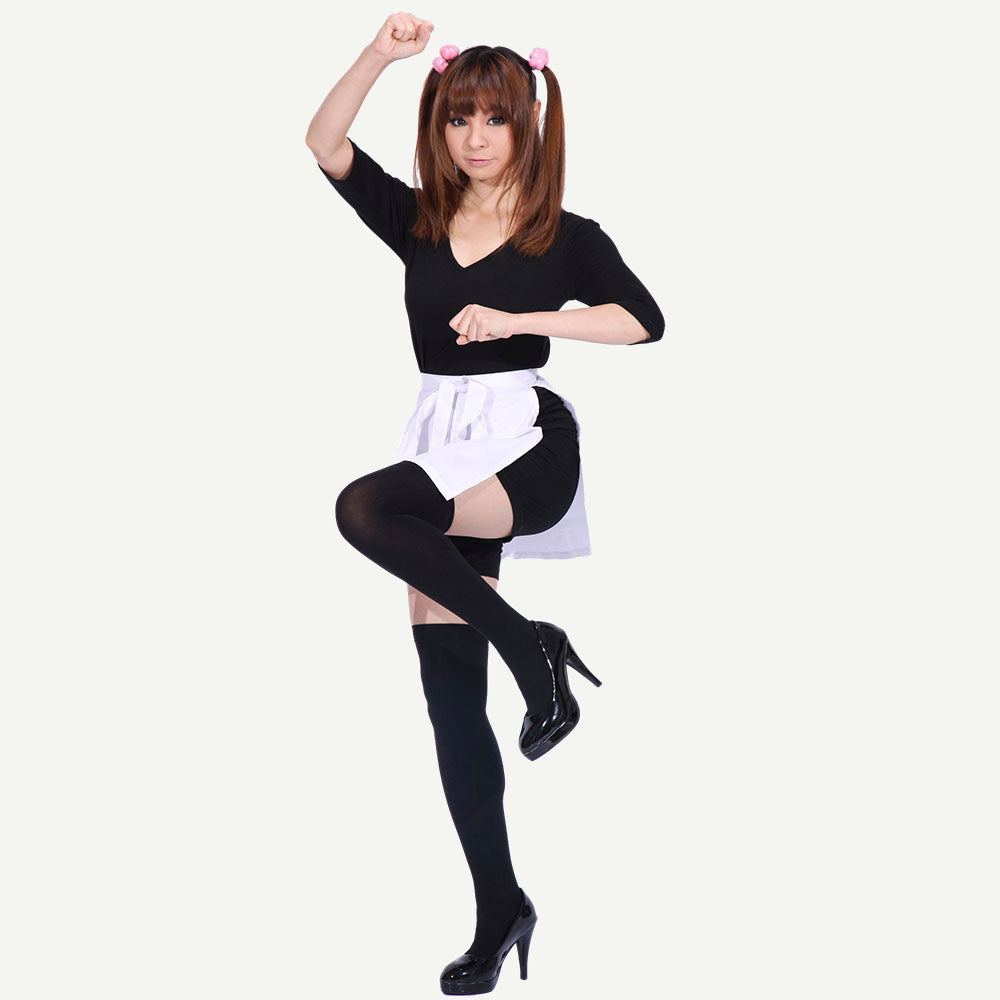 Anime Short Hair Healing Girl Ninja Cosplay Costume Outfit for Women Kids product image 13