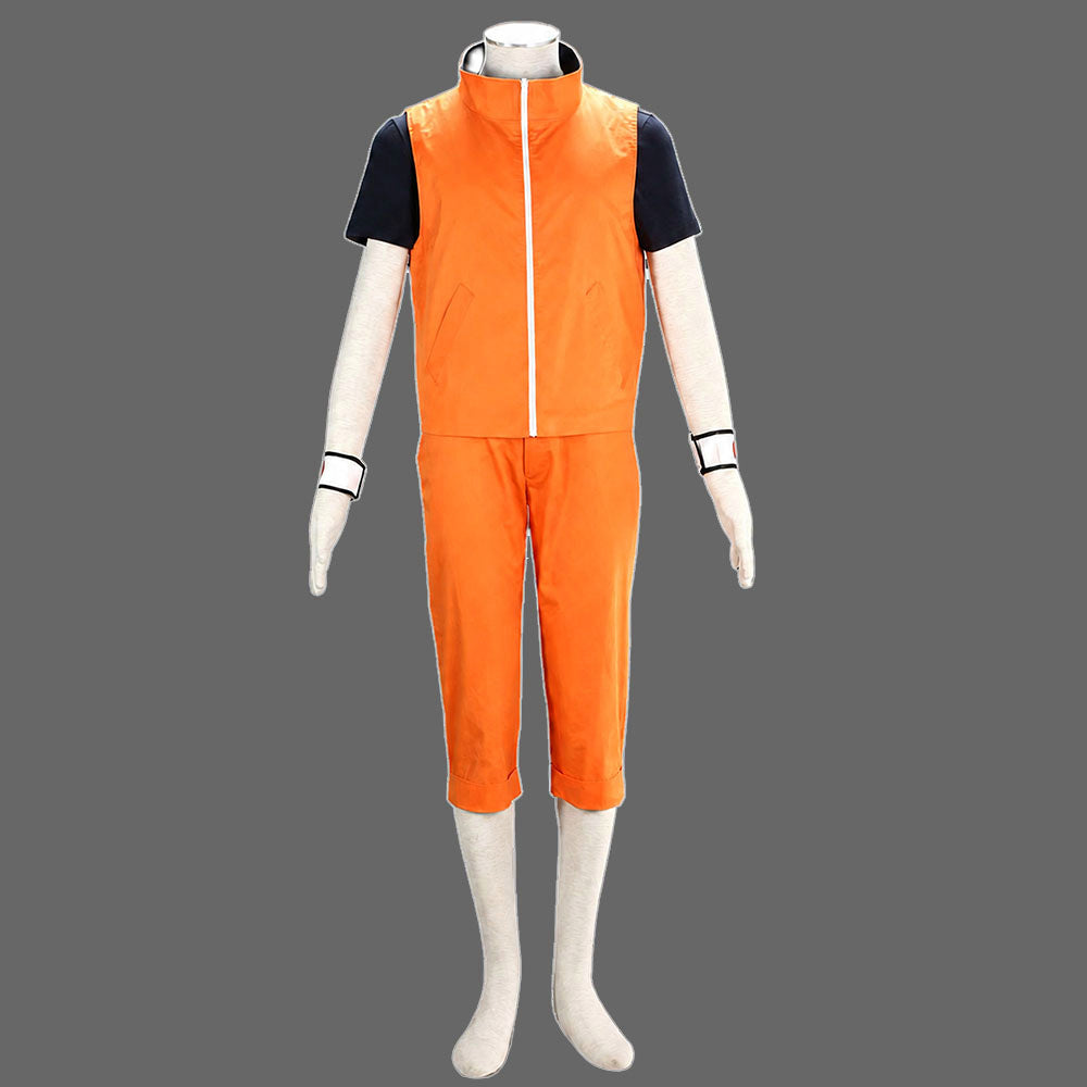 Anime Movie Crimson Clover Mission Orange Nine Tailed Fox Host Ninja Cosplay Costume for Men Kids - product image 1