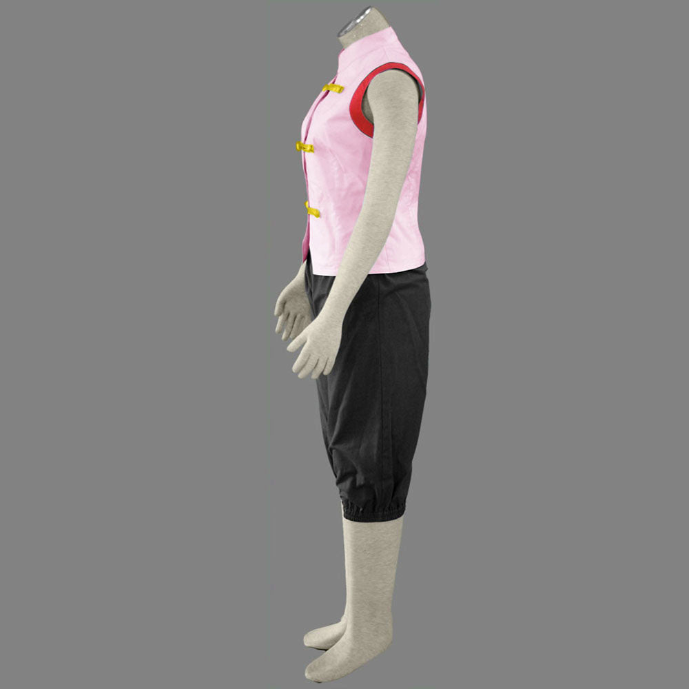Anime Double Bun Scroll Weapon Ninja Girl Cosplay Costume for Women Kids product image 2