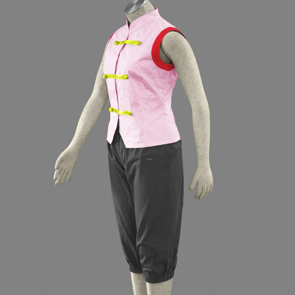 Anime Double Bun Scroll Weapon Ninja Girl Cosplay Costume for Women Kids product image 3
