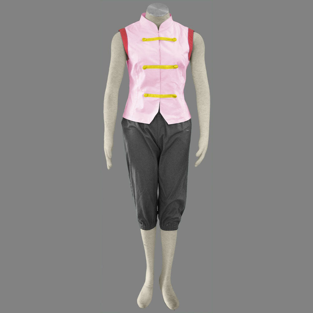 Anime Double Bun Scroll Weapon Ninja Girl Cosplay Costume for Women Kids product image 4