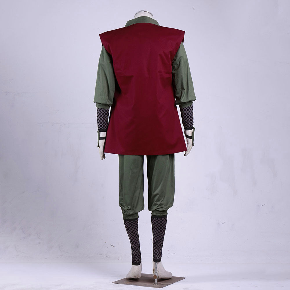 Anime White Hair Legendary Toad Sage Ninja Cosplay Costume for Men Kids product image 5