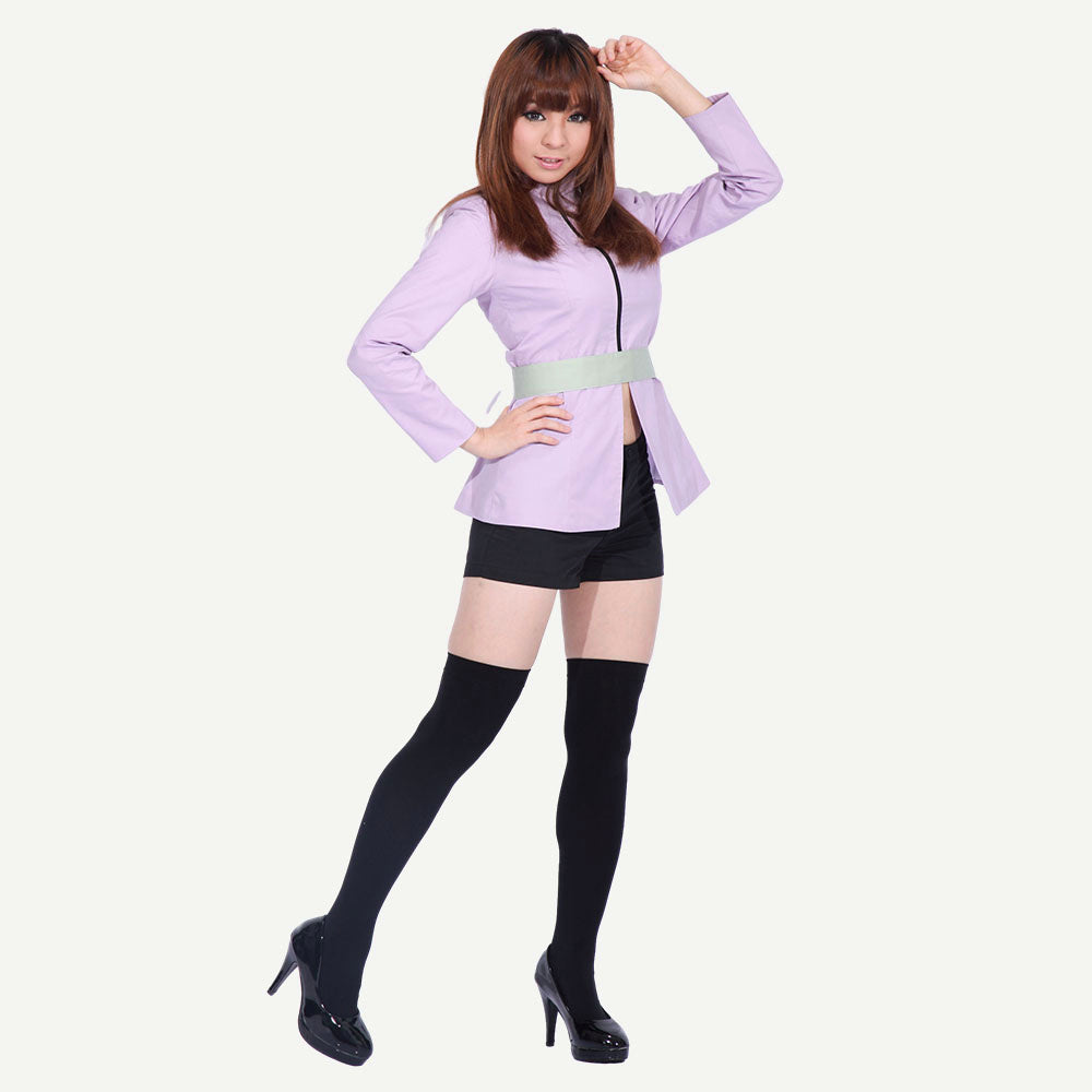 Anime Red Hair Healing Bite Ninja Cosplay Costume Outfits for Women Kids product image 2