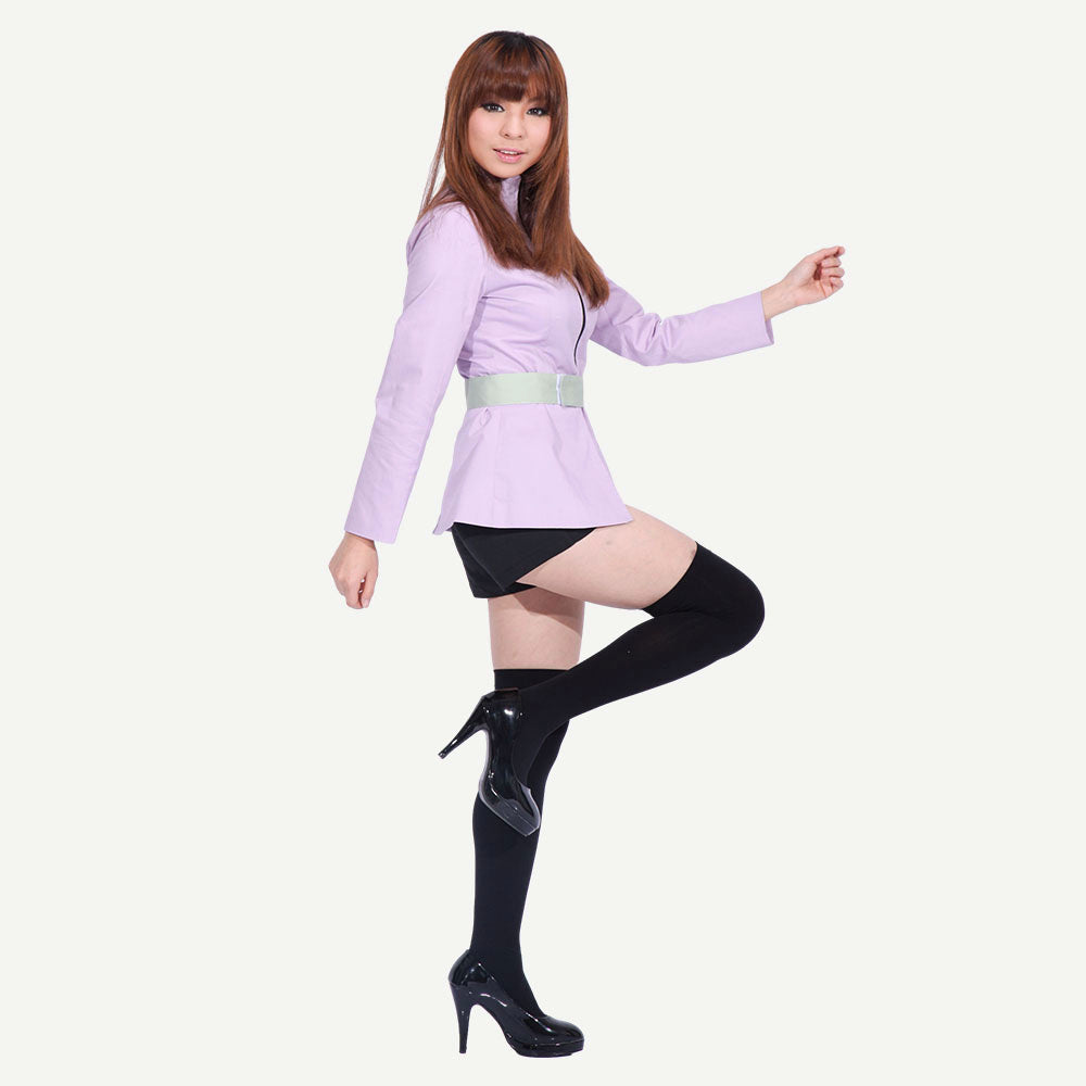 Anime Red Hair Healing Bite Ninja Cosplay Costume Outfits for Women Kids product image 4