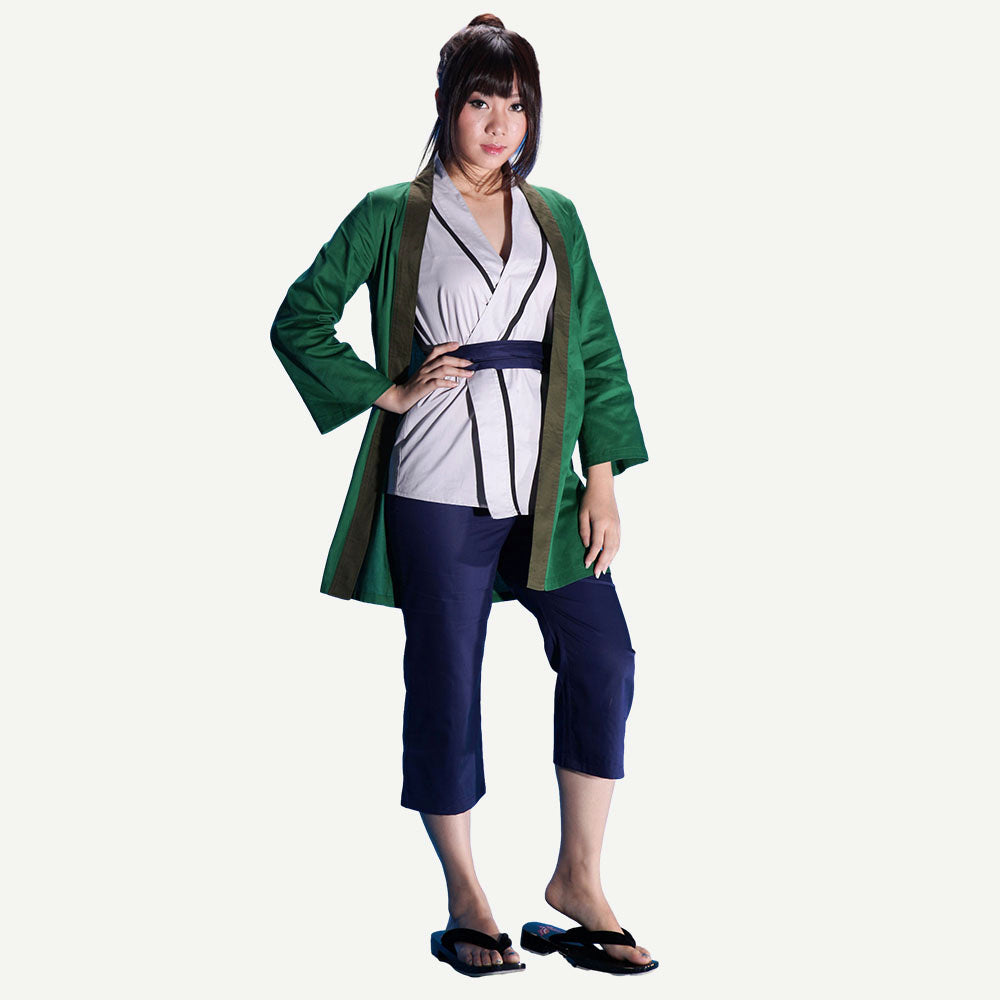 Anime Fifth Village Leader Sannin Master Cosplay Costume Outfit with Leader Hat for Women Kids product image 11
