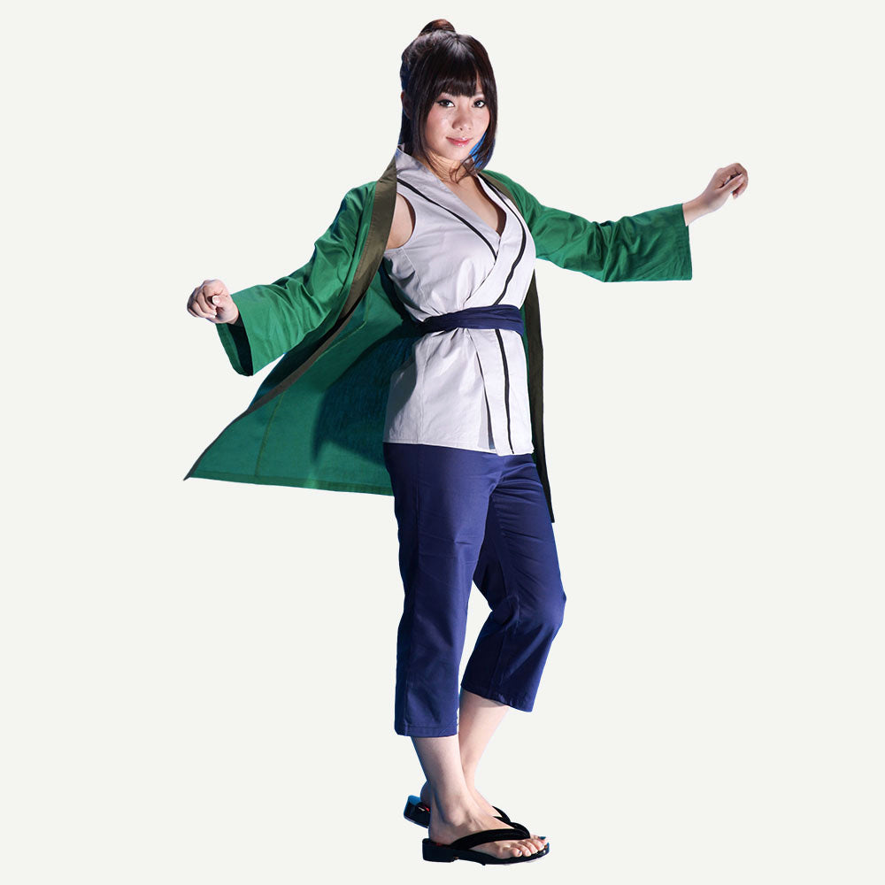 Anime Fifth Village Leader Sannin Master Cosplay Costume Outfit with Leader Hat for Women Kids product image 9