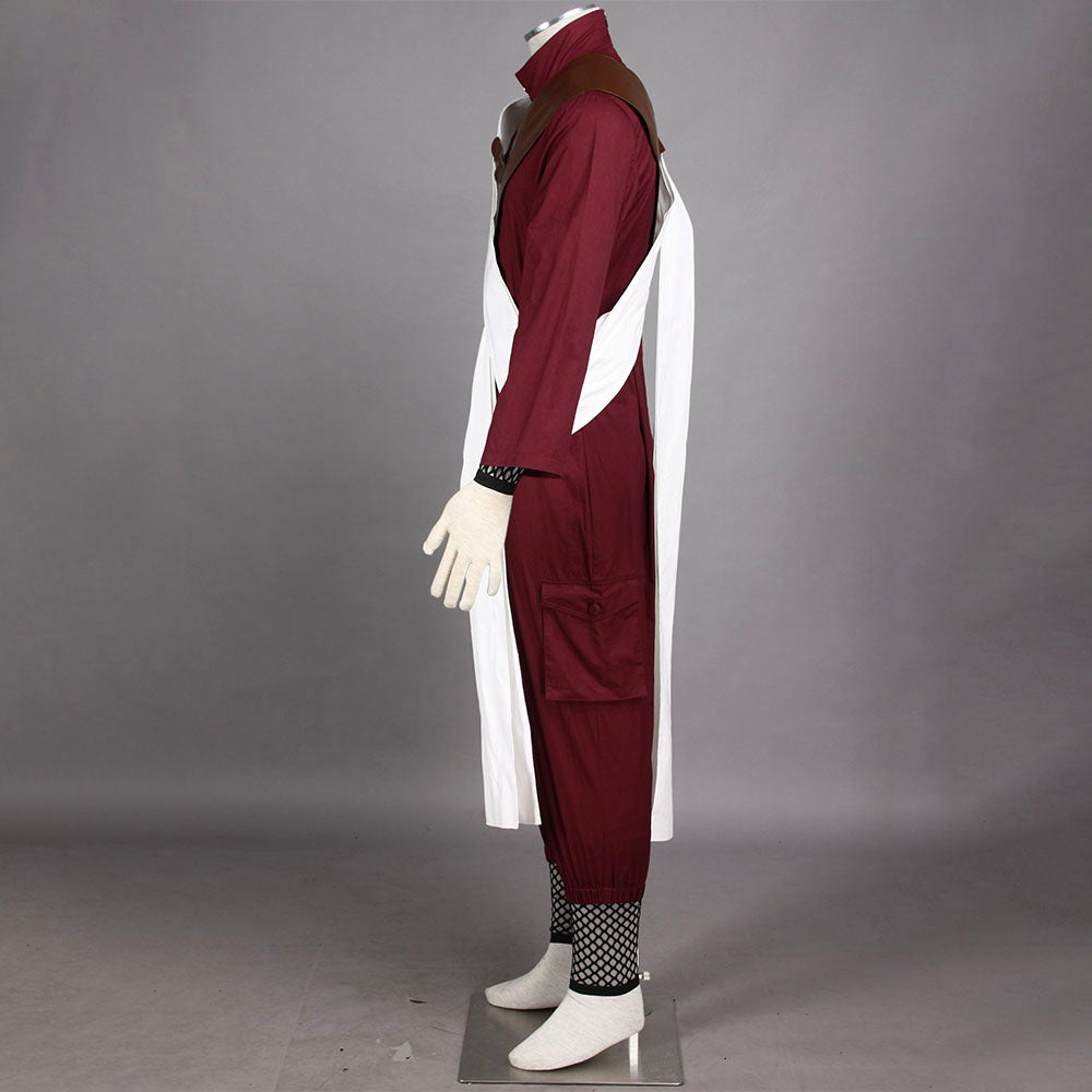 Anime Desert Village Sand Manipulator Ninja Cosplay Costume full Outfit Men Kids product image 11