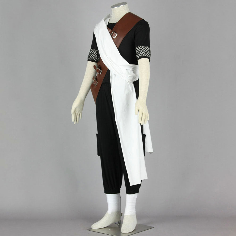 Anime Desert Village Sand Gourd Ninja Exam Cosplay Costume Outfit for Men Kids product image 11